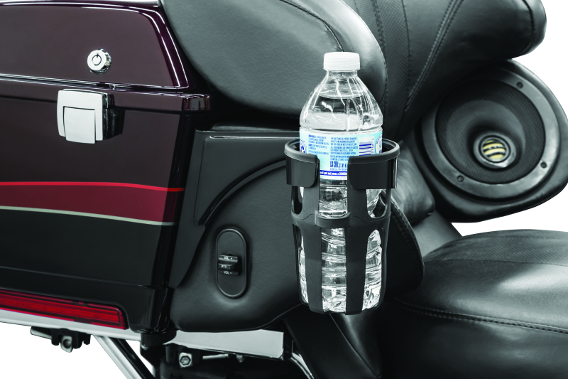 Kuryakyn Reflex Drink Holder-Passenger Mount Black 6489