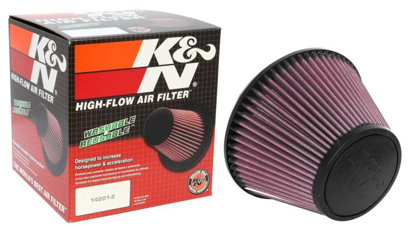 K&N Universal Clamp-On Air Filter 6in FLG / 7-1/2in B / 4-1/2in T / 5in H RU-5138