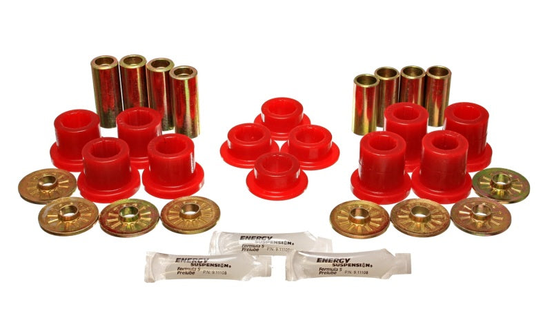 Energy Suspension 92-02 Compatible with Dodge Viper Red Front Control Arm Bushing Set 5.3125R