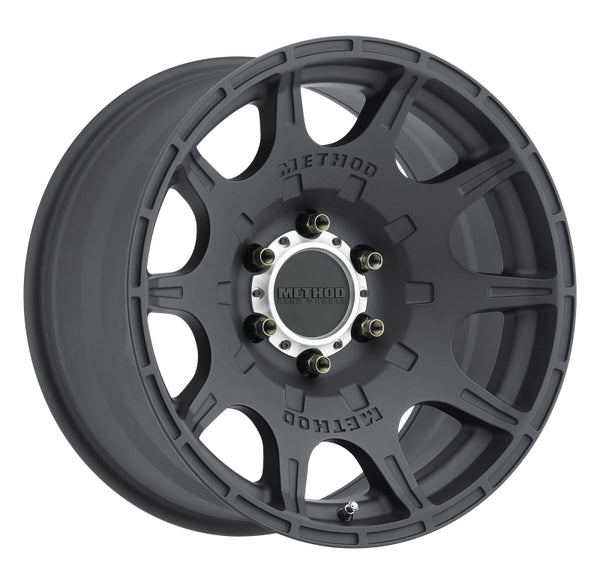 Method MR308 Roost 18x9 +18mm Offset 6x5.5 106.25mm CB Matte Black Wheel MR30889060518