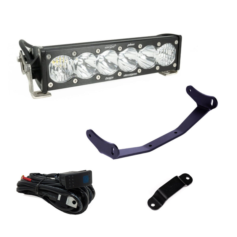 Baja Designs Can-Am Maverick R Clear 10in OnX6+ Shock Tower Kit 448192