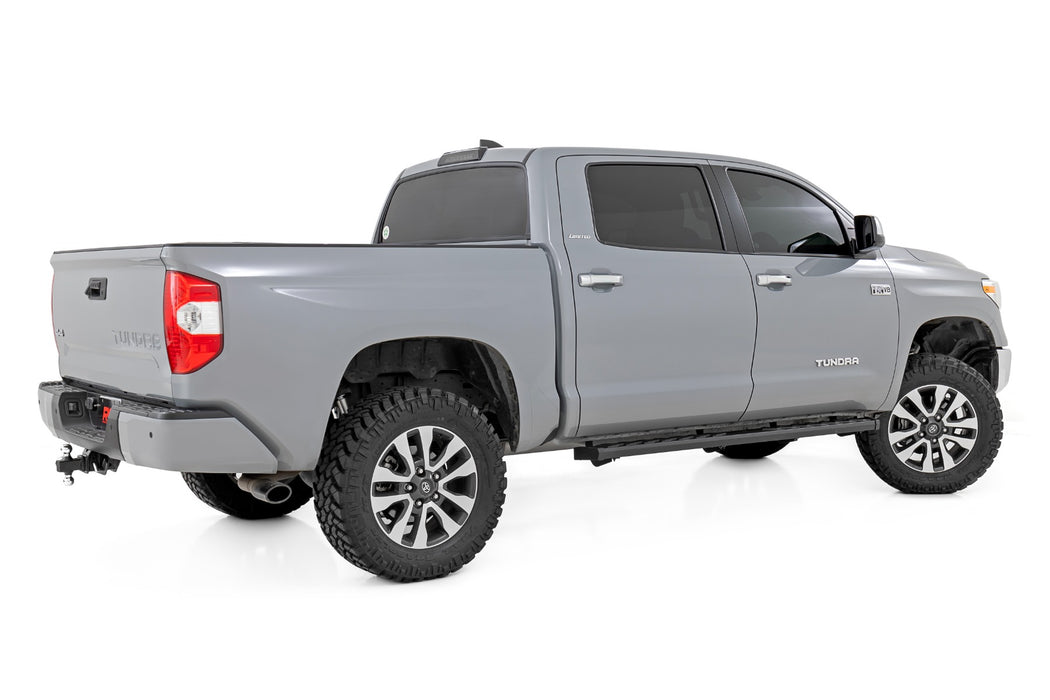 Rough Country BA2 Running Boards Side Step Bars Crew Cab Fits toyotaTundra (2007-2021)