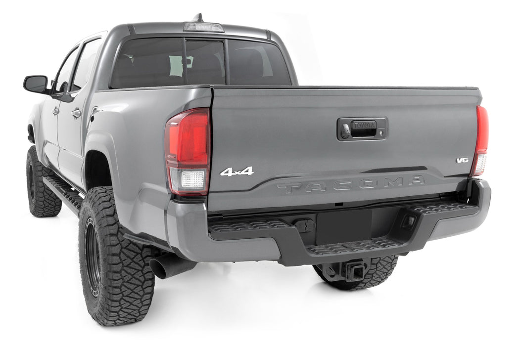 Rough Country BA2 Running Boards Side Step Bars Double Cab Fits toyotaTacoma (2005-2023)