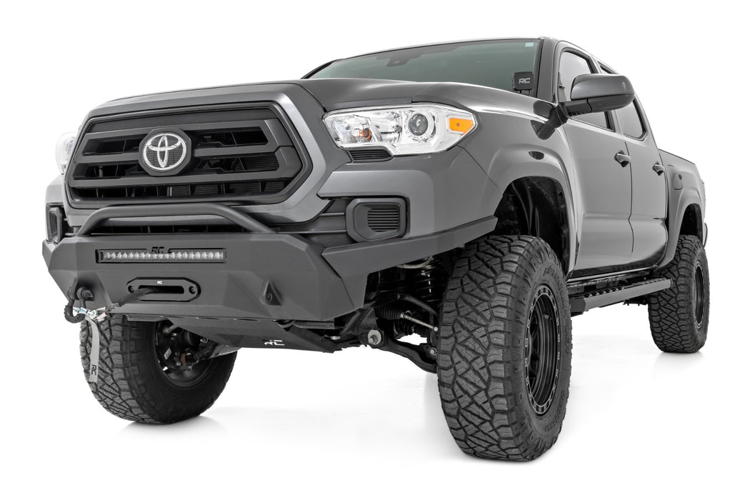 Rough Country BA2 Running Boards Side Step Bars Double Cab Fits toyotaTacoma (2005-2023)