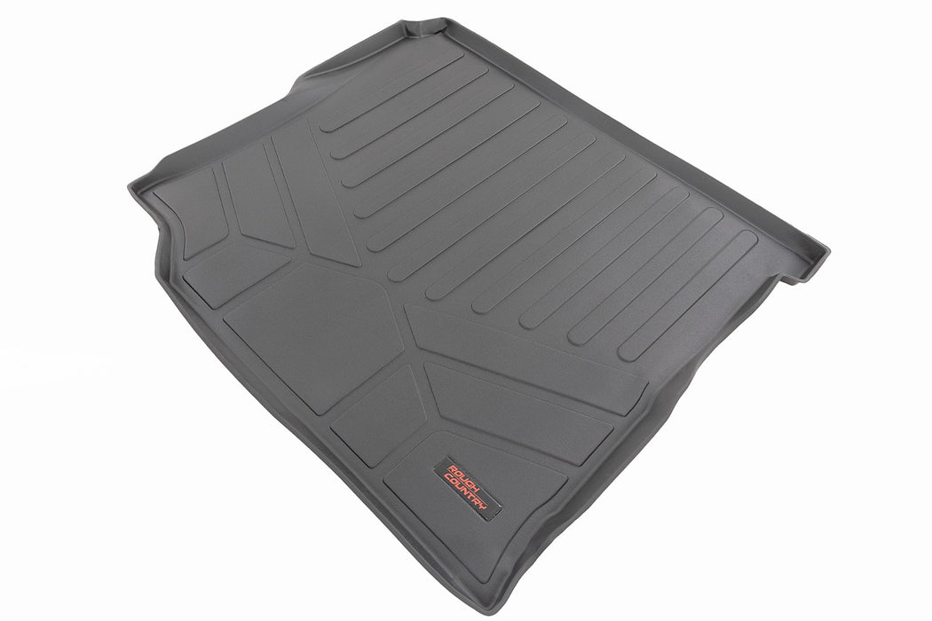 Rough Country Rear Cargo Mat W/ Sub compatible with Jeep Wrangler Jl 4Wd (2018-2023) M-6120