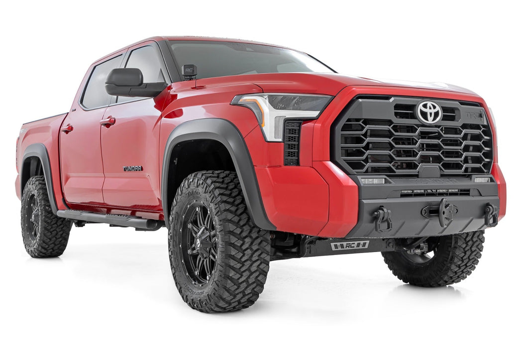 Rough Country Sport Style Fender Flare Black Fits toyotaTundra 2WD/4WD (2022-2023)