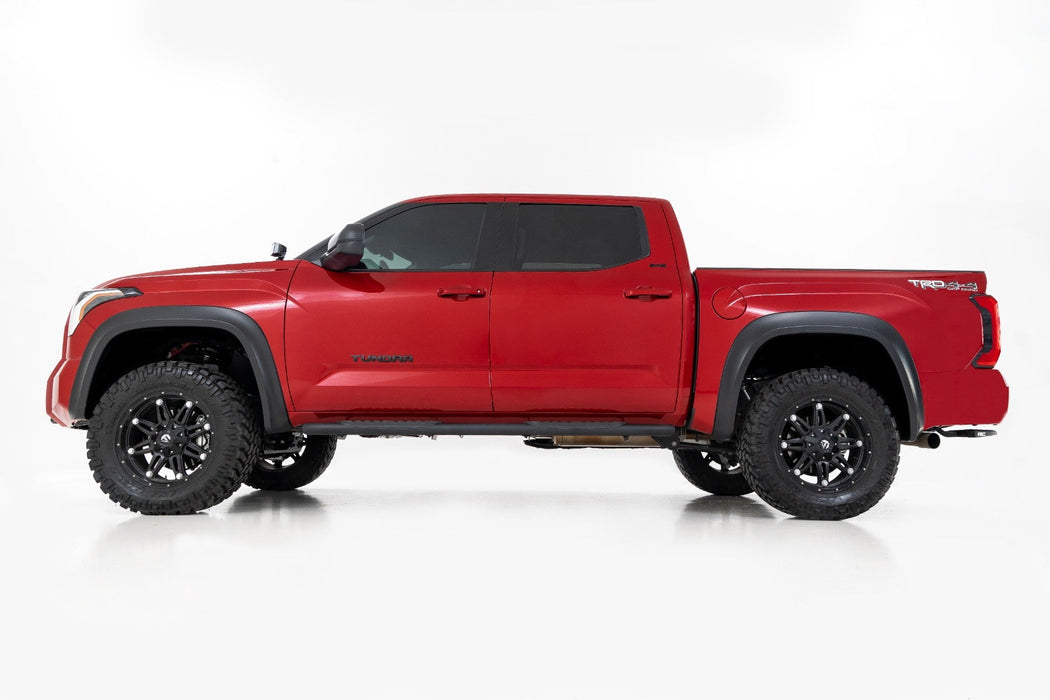 Rough Country Sport Style Fender Flare Black Fits toyotaTundra 2WD/4WD (2022-2023)