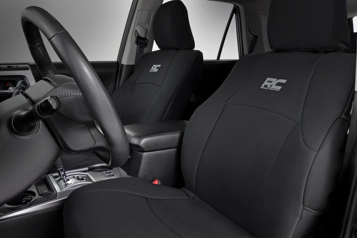 Rough Country Seat Covers FR & RR Fits toyota4-Runner 2WD/4WD (11-22) 91053