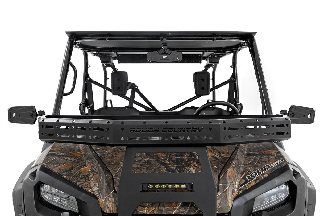 Rough Country Utv Aluminum Side View Mirrors Horizontal 99209