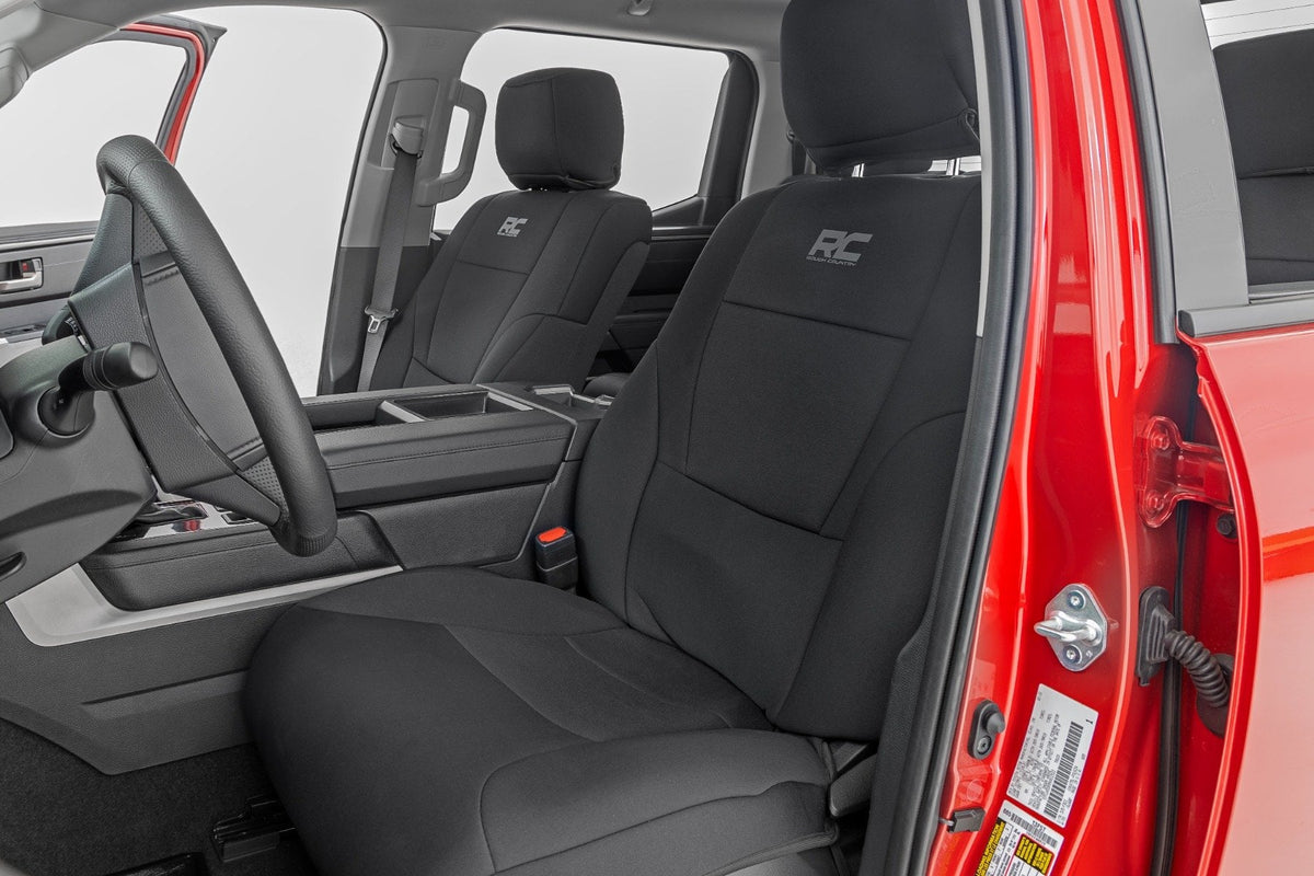 Rough Country Seat Covers Fits toyotaTundra 4WD (2022-2023) 91049