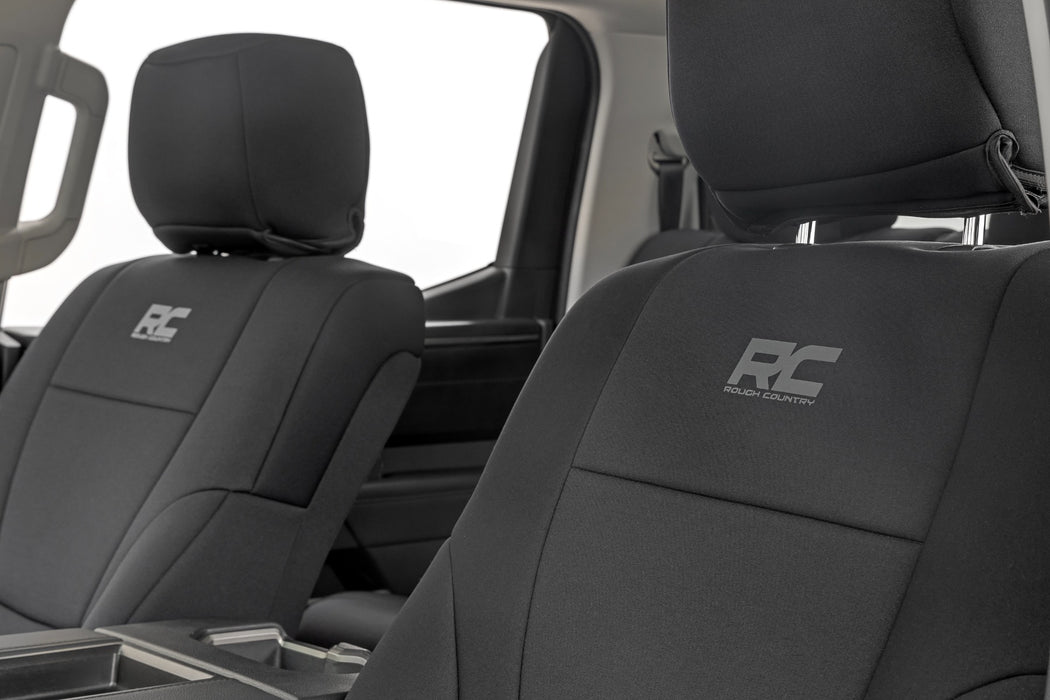 Rough Country Seat Covers Fits toyotaTundra 4WD (2022-2023)