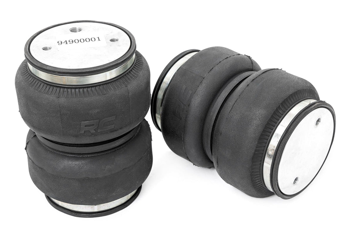 Rough Country Air Spring Kit W/Compressor 0-6" Lift Fits Chevy/GMC 2500HD (01-10) 10006C