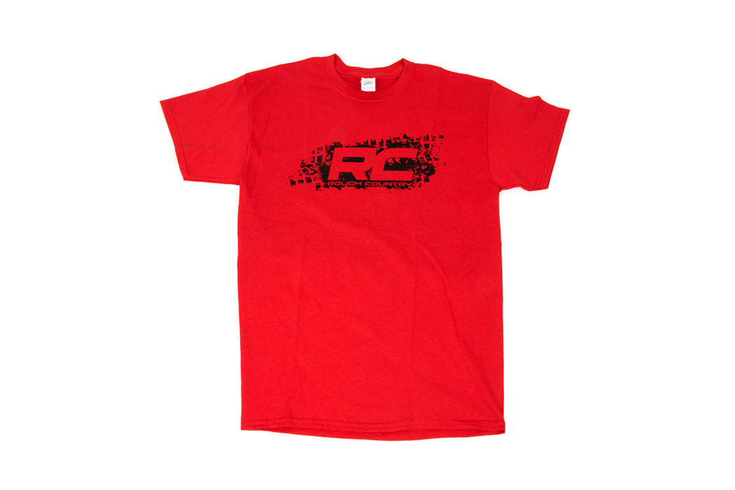 Rough Country T-Shirt Tread Red Size Sm 84033