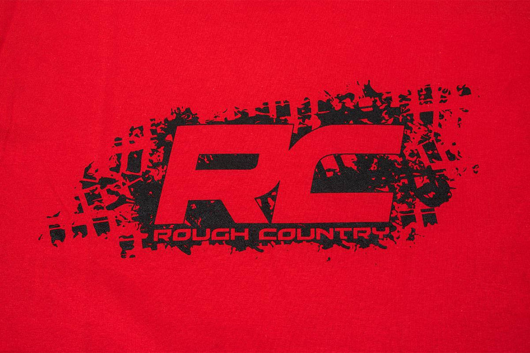 Rough Country T-Shirt Tread Red Size Sm 84033