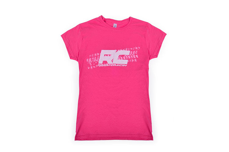 Rough Country T-Shirt Women Fts Fit Pink Size L 84069