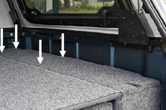 ARB R/drw Side Flr Kit R/air 100Ser Cruiser 100AIRFK