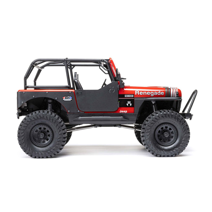 Axial 1/10 SCX10 III compatible with Jeep CJ-7 4WD BRUSHED RTR, RED