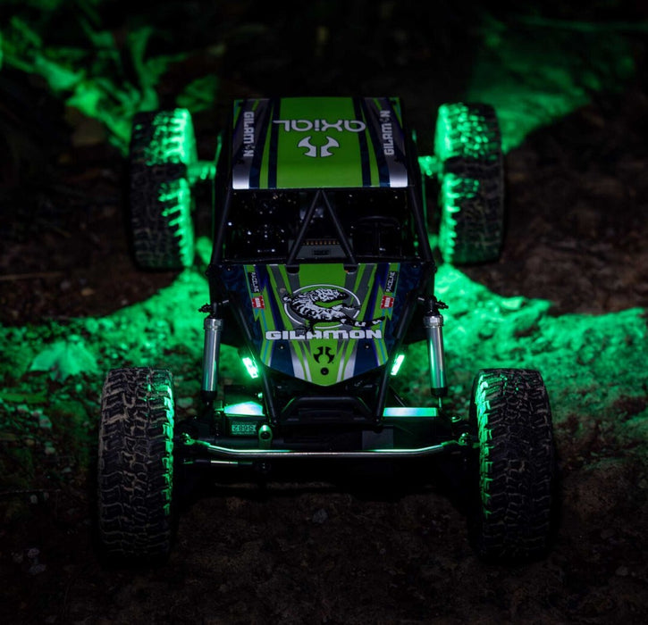 Axial RC Crawler 1/8 AXP8 Gilamon 2.2 4X4 RTR Brushed Trail Buggy, Green