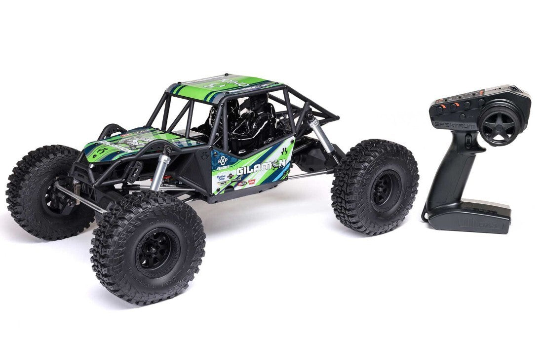 Axial RC Crawler 1/8 AXP8 Gilamon 2.2 4X4 RTR Brushed Trail Buggy, Green