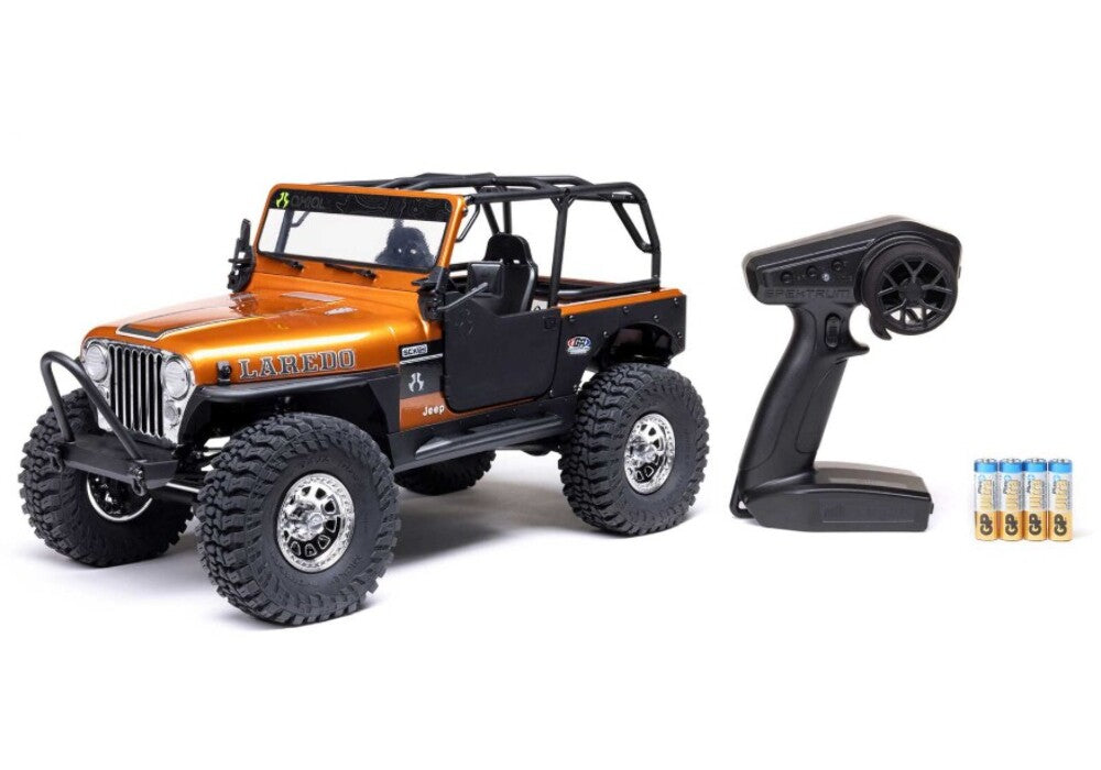 1/10 SCX10 III Jeep CJ-7 4X4 RTR Brushed Rock Crawler, Copper