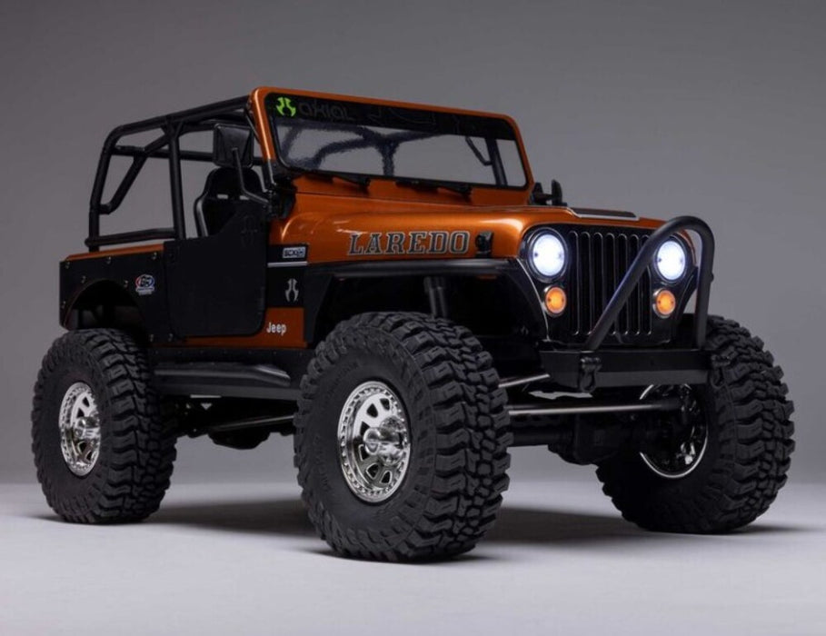 1/10 SCX10 III Jeep CJ-7 4X4 RTR Brushed Rock Crawler, Copper
