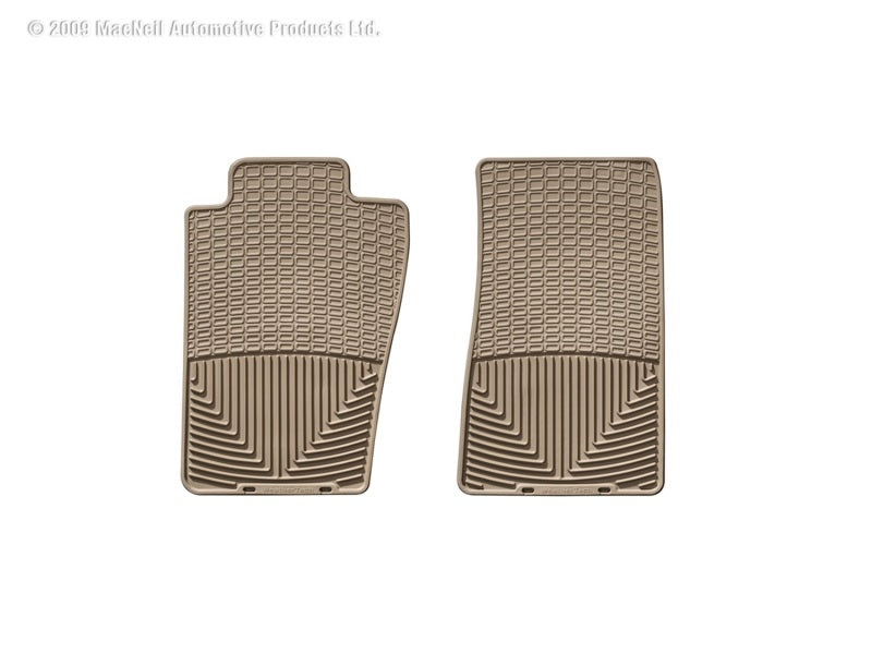 WeatherTech 82-93 Chevrolet S10 Pickup Front Rubber Mats Tan W11TN