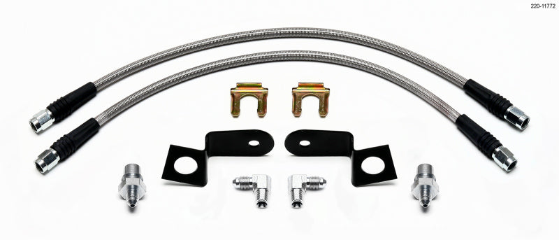 Wilwood Flexline Kit 2006-10 Magnum/Chrger/Challngr/300C Rear 220-11772