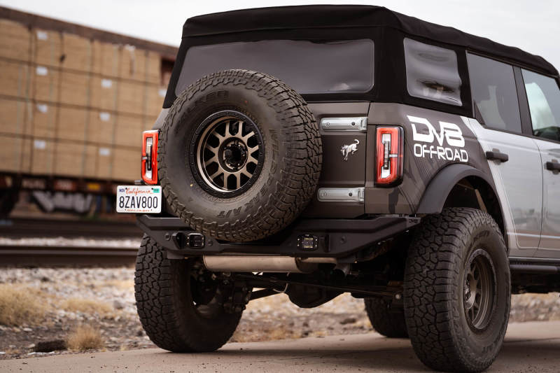 DV8 Offroad 21-22 Ford Bronco FS-15 Series Rear Bumper RBBR-02