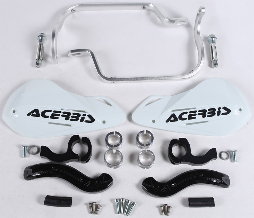 Acerbis 2141970002 Super Moto X-Strong White Handguard, Taglia unica