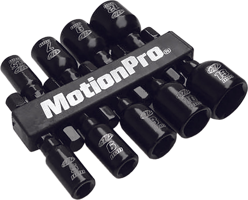 Motion Pro Magnetic Nut Drivers Set (9 Pc) 08-0590