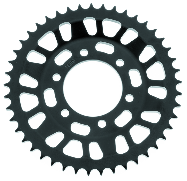 BikeMaster Yamaha Rear Steel Sprocket 428 45T Black 965090