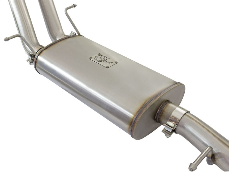 aFe MACH Force-Xp 3in CB SS Dual Exhaust w/Polished Tips 09-16 GM Silverado/Sierra 4.3L/4.8L/5.3L 49-44071-P