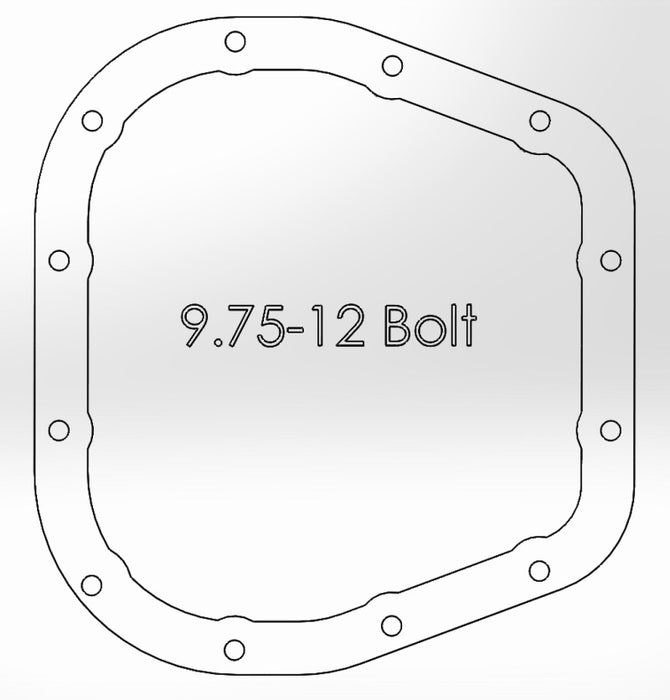 aFe Power Rear Diff Cover (Machined) 12 Bolt 9.75in 97-16 Ford F-150 w/ Gear Oil 4 QT 46-70152-WL