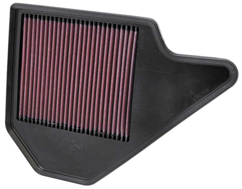 K&N Replacement Air Filter for 11-12 Chrysler Town & Country / Compatible with Dodge Grand Caravan / 11 VW Routan 33-2462