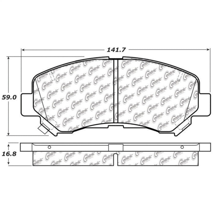 StopTech Street Touring Brake Pads 308.1374