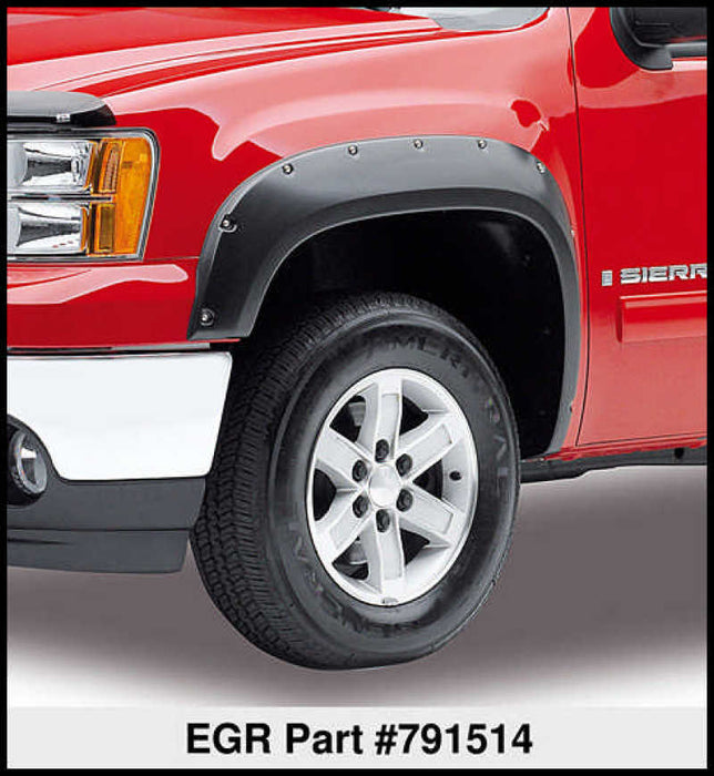 EGR 07-13 GMC Sierra LD 6/8ft Bed Bolt-On Look Fender Flares Set 791514