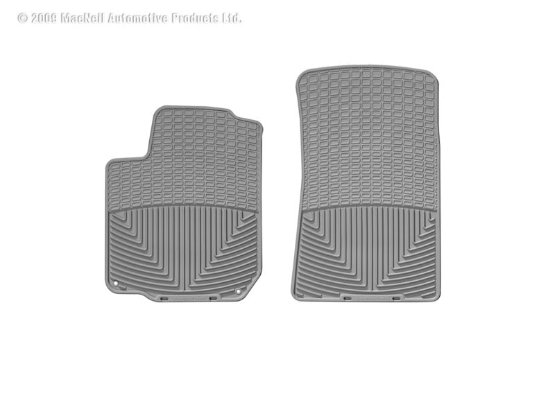 WeatherTech 04 Volkswagen R32 Front Rubber Mats Grey W31GR