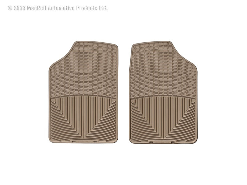 WeatherTech 94 Lincoln Town Car Front Rubber Mats Tan W2TN