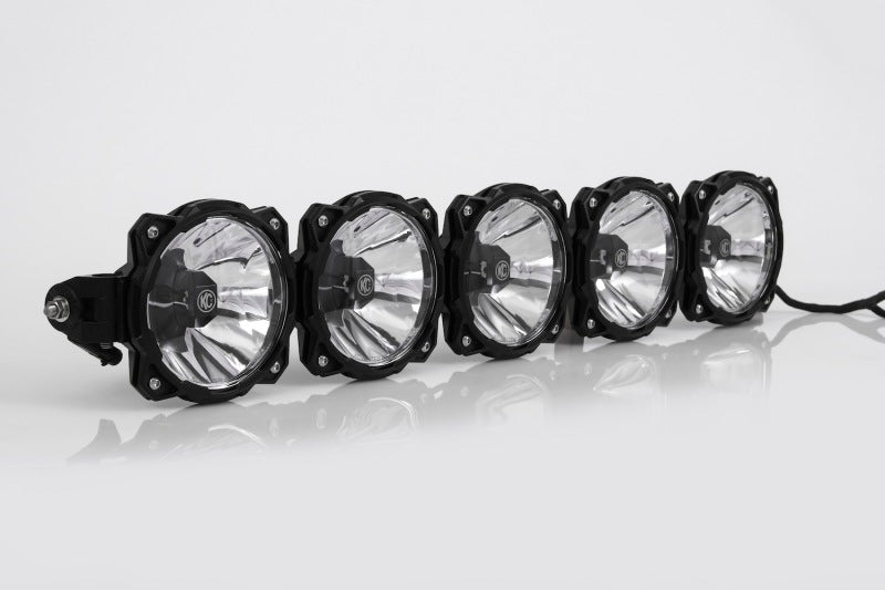 KC HiLiTES Polaris RZR 32in. Pro6 Gravity LED 5-Light 100w Combo Beam Overhead Light Bar System 91309