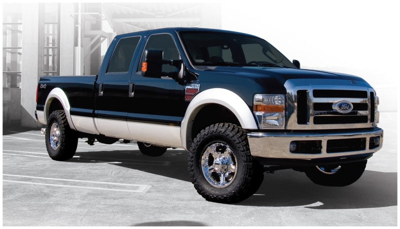 Bushwacker 08-10 Ford F-250 Super Duty Styleside OE Style Flares 4pc 81.0/96.0in Bed Black 20918-02