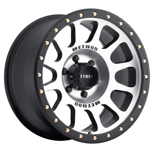 Method MR305 NV 18x9 0mm Offset 6x5.5 108mm CB Machined/Black Street Loc Wheel MR30589060300
