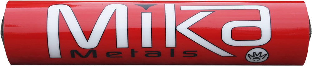 Mika Metals Bar Pad Injection Molded 9.75" Big Bike Red RED