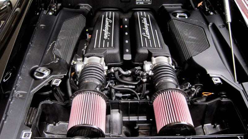 K&N Replacement Air Filter for 09-13 Audi R8 5.2L V10 / 09-13 Lamborghini Gallardo 5.2L V10 E-0669
