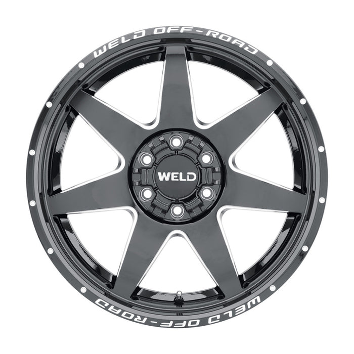 Weld Off-Road W109 20X10 Retaliate 5X139.7 5X150 ET-18 BS4.75 Gloss Black MIL 110.2 W10900070475