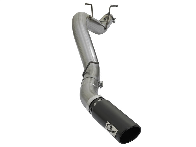 aFe LARGE BORE HD 5in 409-SS DPF-Back Exhaust w/Black Tip 2017 GM Duramax V8-6.6L (td) L5P 49-44085-B