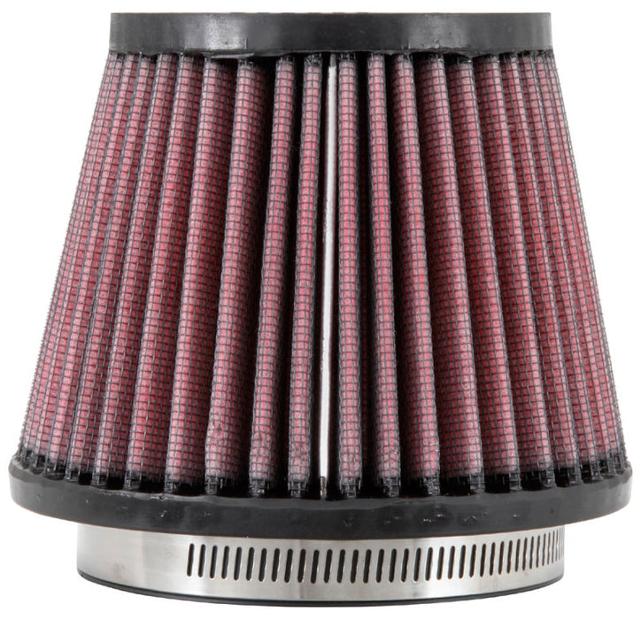 K&N Universal Clamp-On Air Intake Filter: High Performance, Premium Washable Replacement Filter: Flange Diameter: 3.5 In, Filter Height: 4 In, Flange L: 0.625 In, Shape: Round Tapered, RU-2990, Black