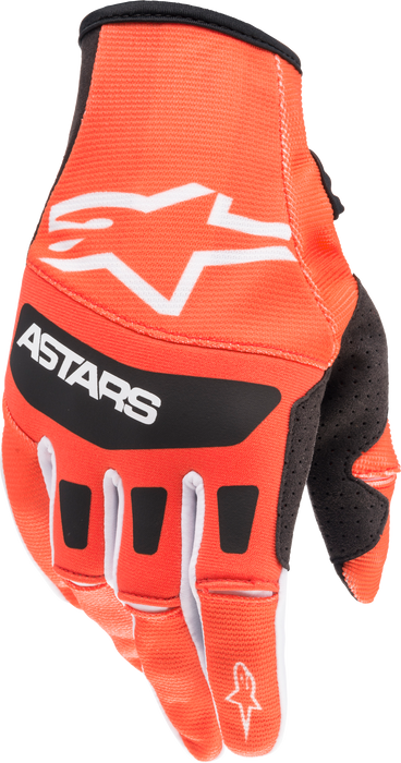 Alpinestars Techstar Gloves Orange/Black Md (3561022-41-M)