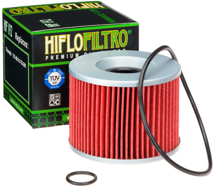 Hiflofiltro HF192 Premium Oil Filter, l: 7.9 h: 7 w: 7.9