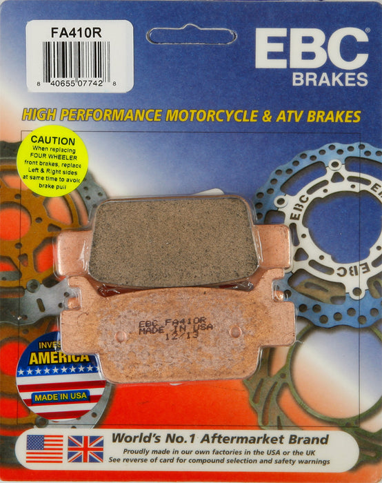 EBC Brakes FA410R R-Series Sintered Brake Pad