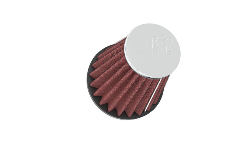 K&N Universal Chrome Filter 2.063in Flange ID x 3.5in Base OD x 2in Top OD x 4in H RC-1200